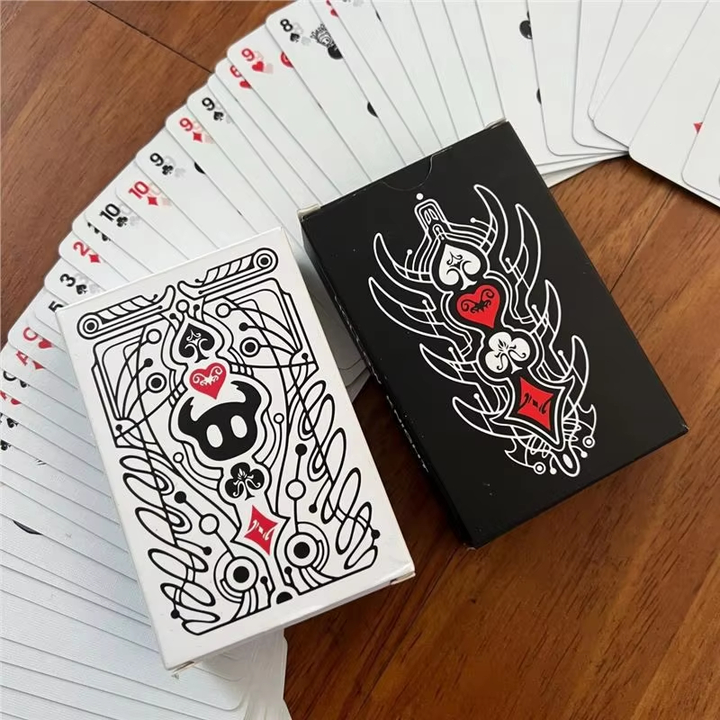 Party Games No Supplies - Hollow Knight Standard Poker Kartenset Schwarz