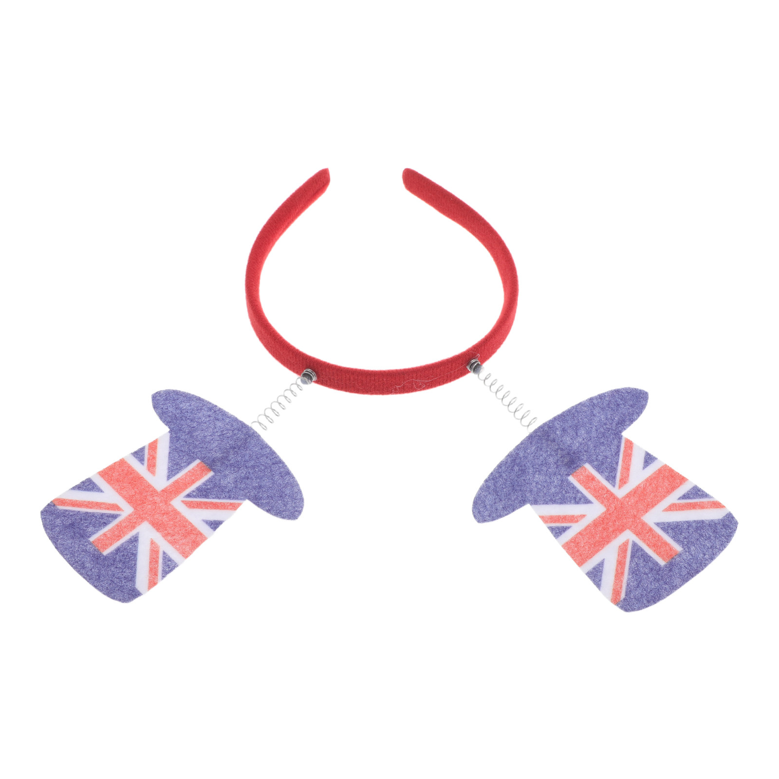 Party Games Uk - UK-Flaggen-Stirnband, Haarband mit britischer Nationalflagge für