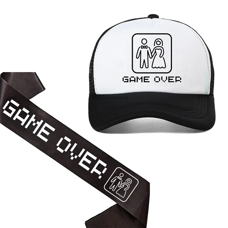 Party Games No Supplies - Bräutigam-Schärpe, Spiel über Hut für Bachelorette,