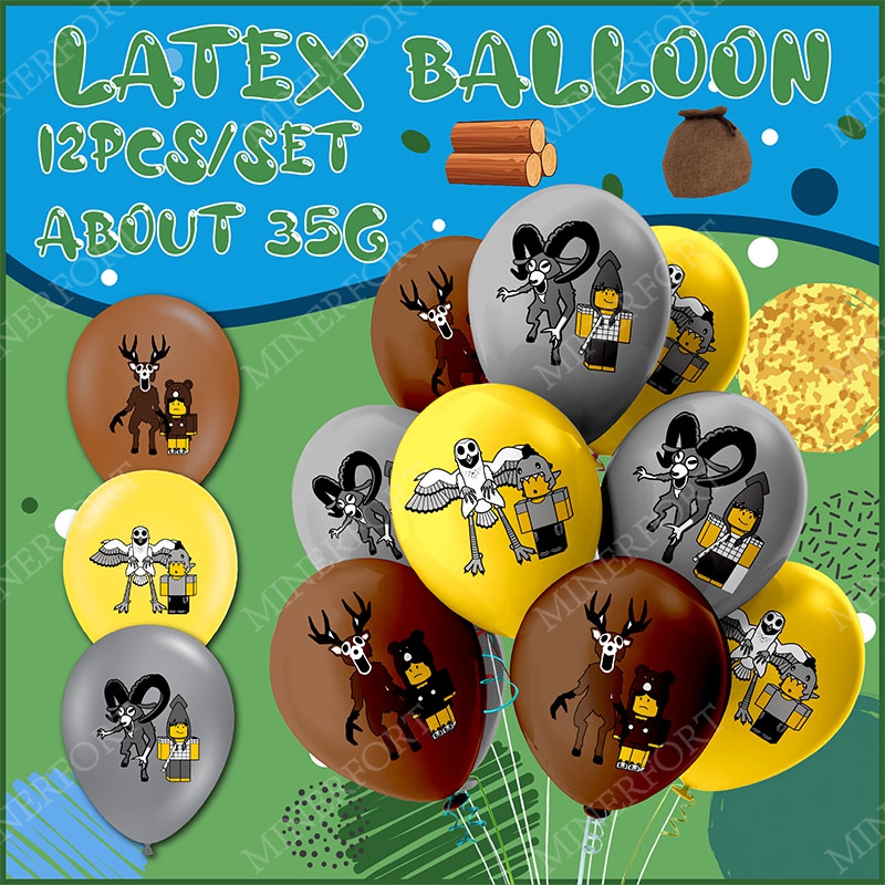 Party Games No Supplies - ROBLOX 99 Nächte im Wald Latexballons