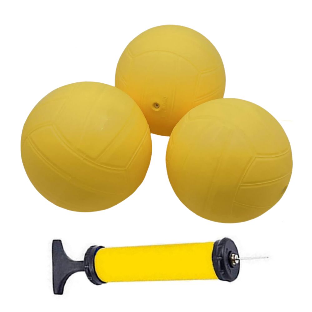 Spike Ball Game - Robuster Sprungball mit Pumpe, austauschbarem rundem
