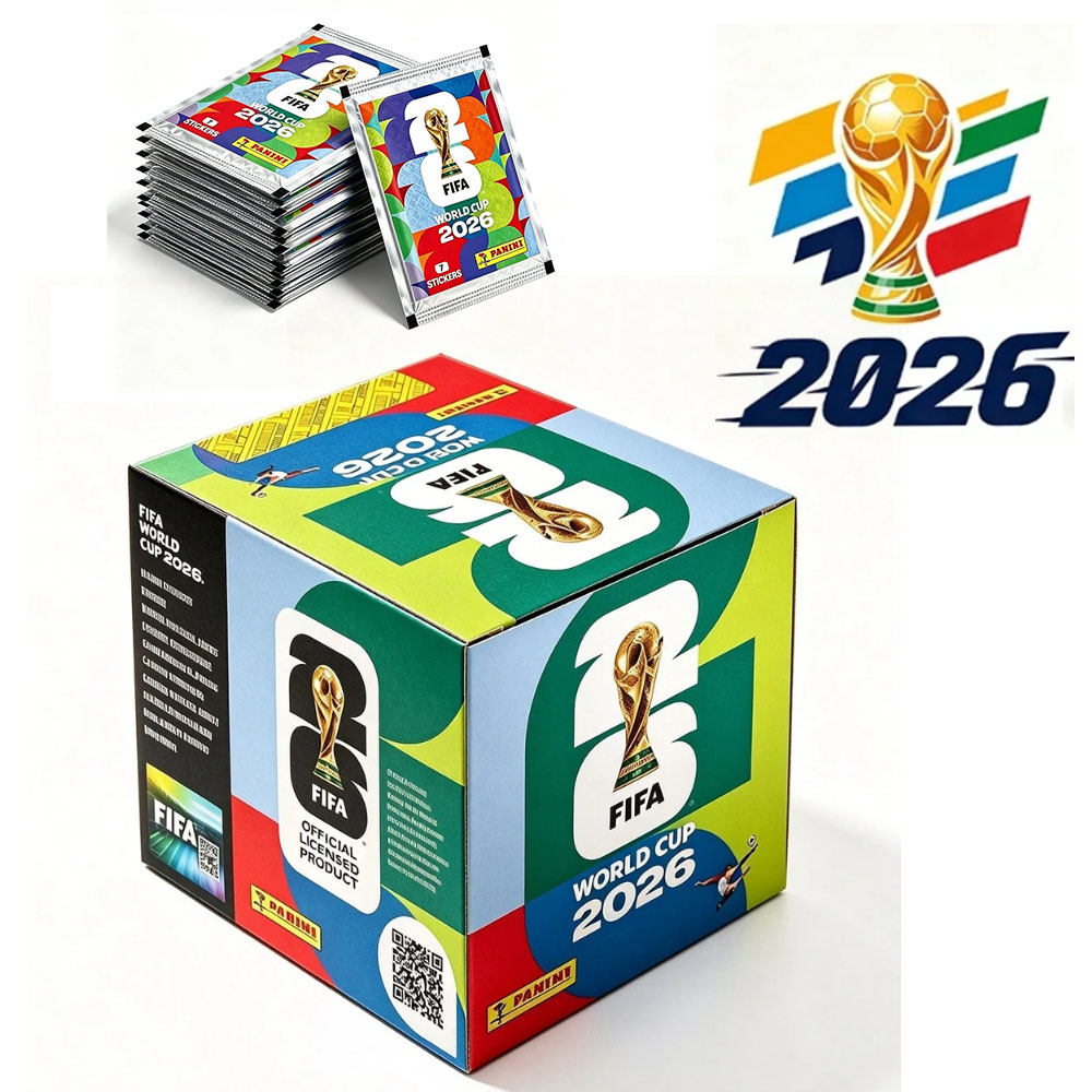 Party Games Box - 2026 FIFA Weltmeisterschaft Panini Original-Aufkleber Internationale