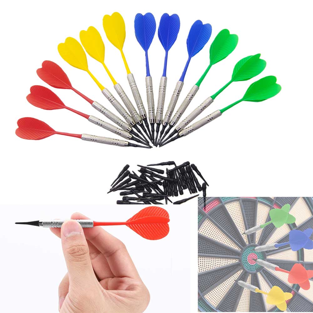 Spike Ball Game - 12 Stück 14 g elektronische Kunststoff-Darts