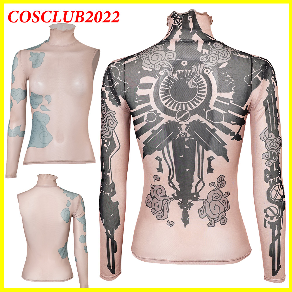 Frauen Arcane Jinx Cosplay Shi – Party Games Summer Bewertung und Preis