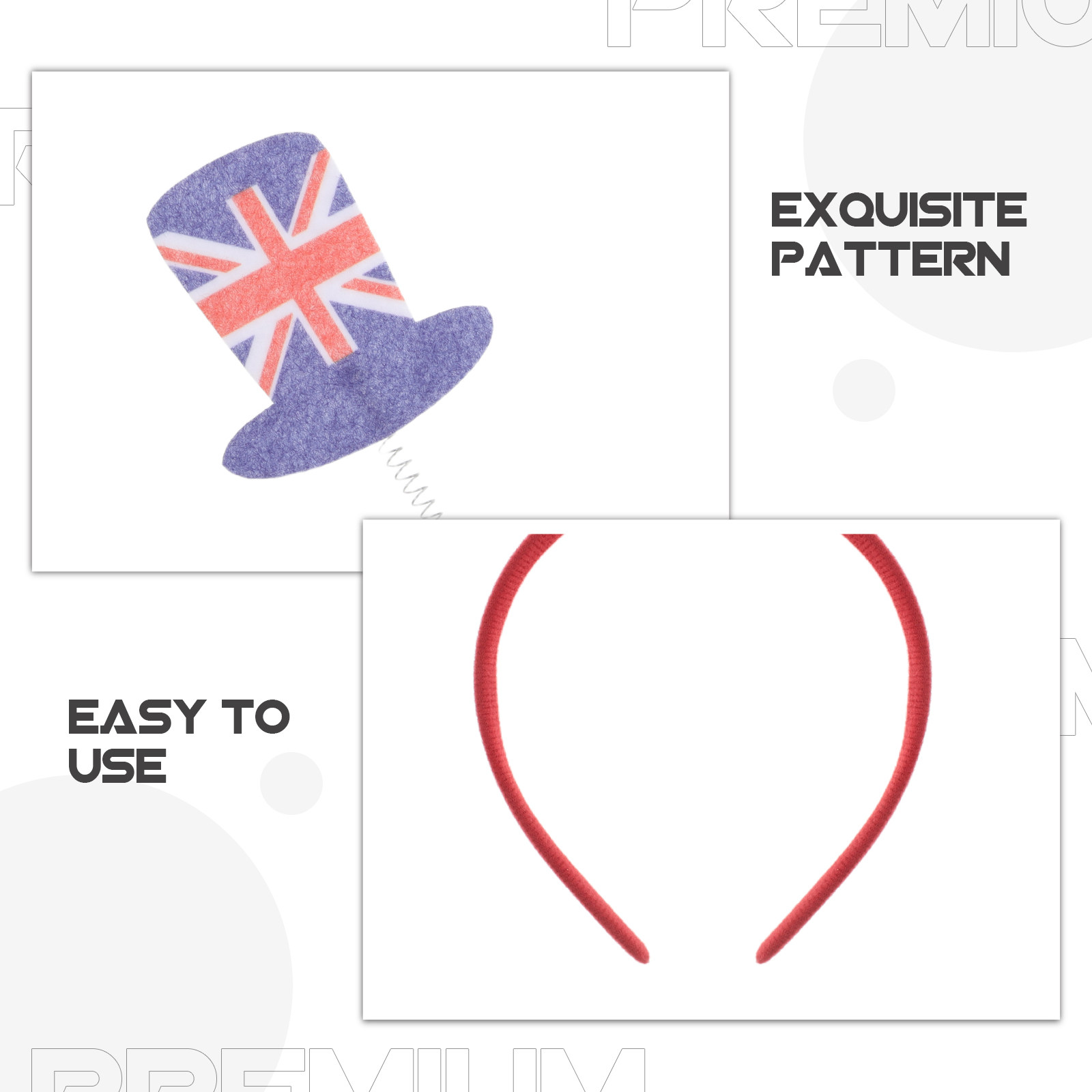 UK-Flaggen-Haarband, Britische – Party Games Uk Bewertung und Preis