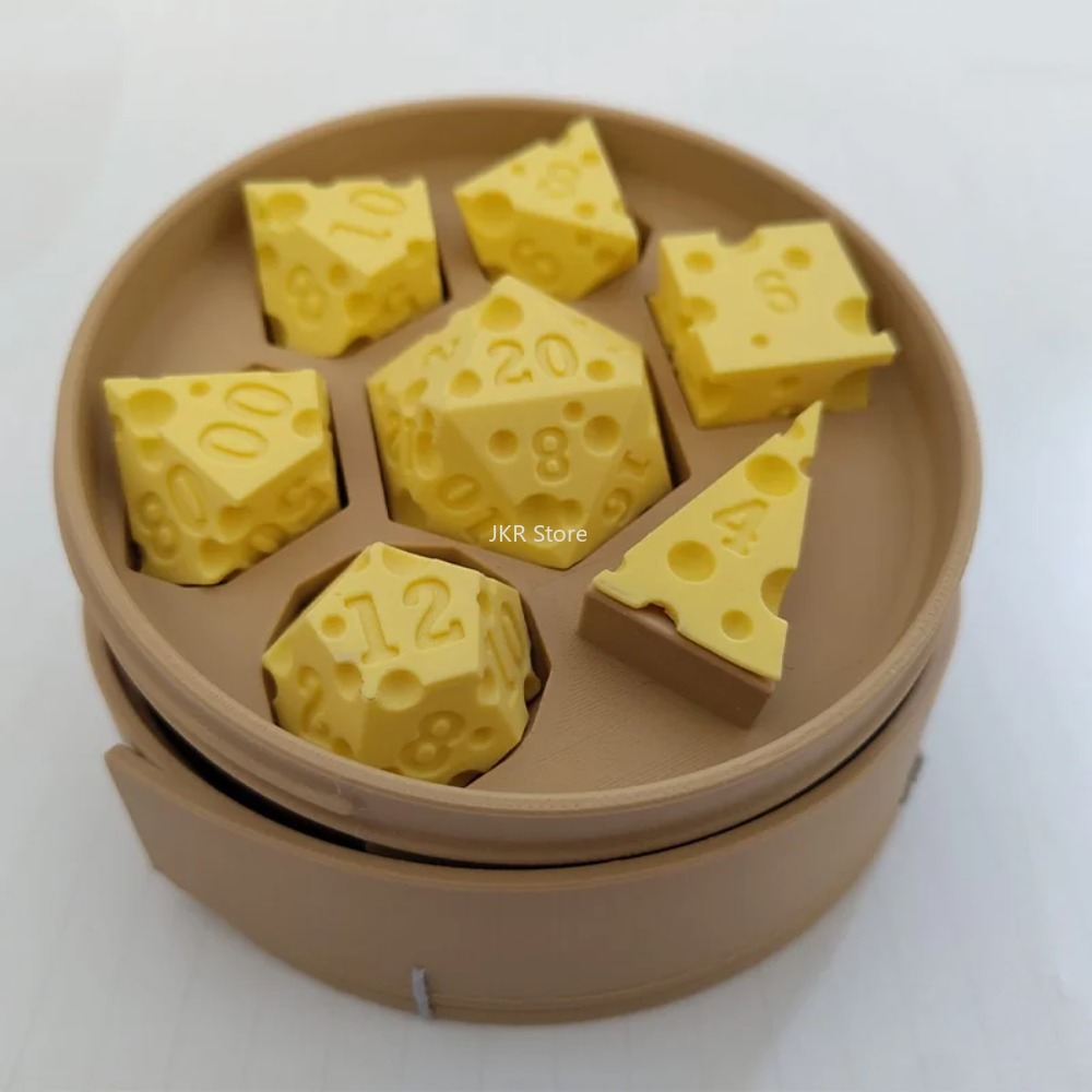 3D-Gedrucktes Käse-Würfelset m – Party Games Easter For Family Bewertung und Preis