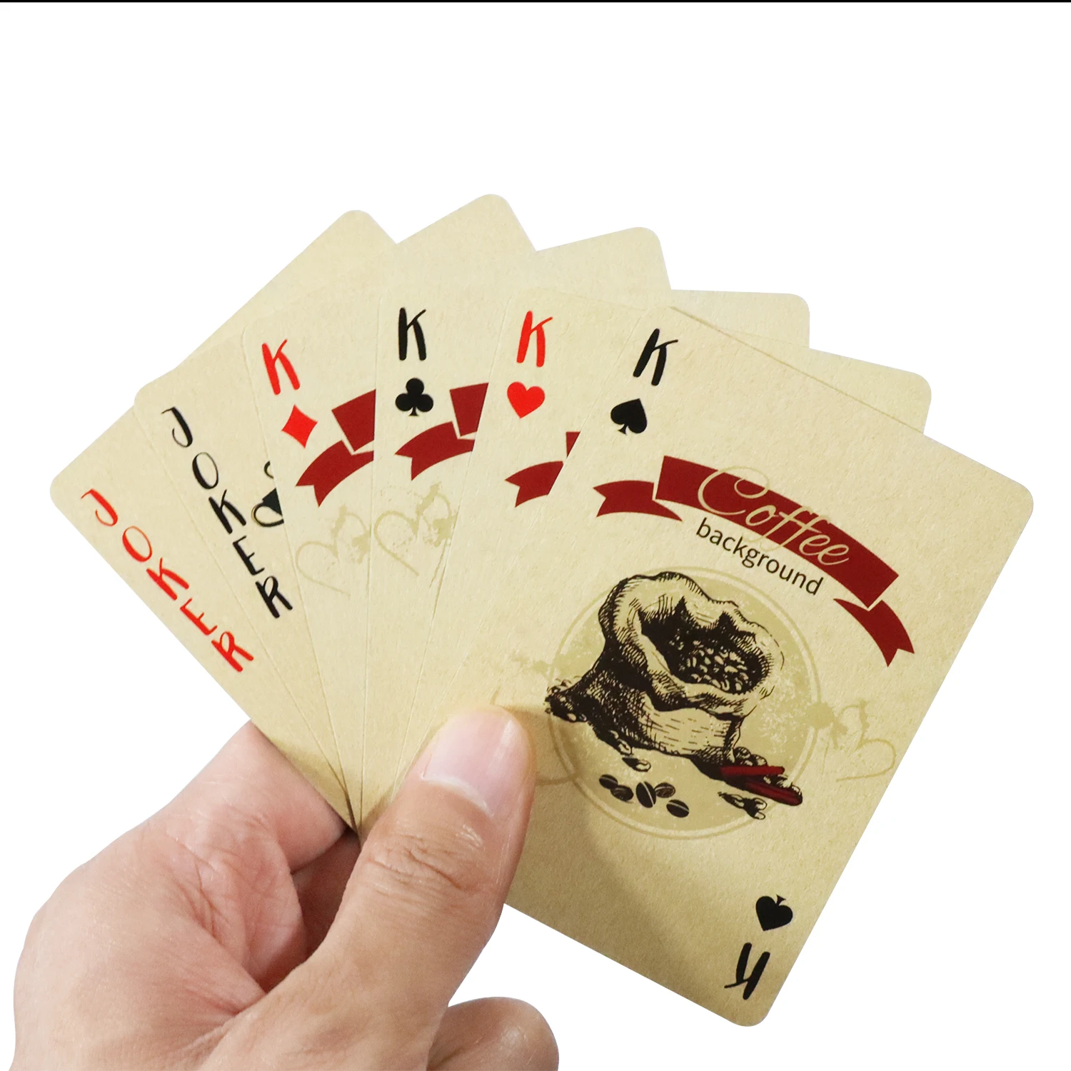 Kaffeepapier-Spielkarten im Vi – Book Party Games Bewertung und Preis