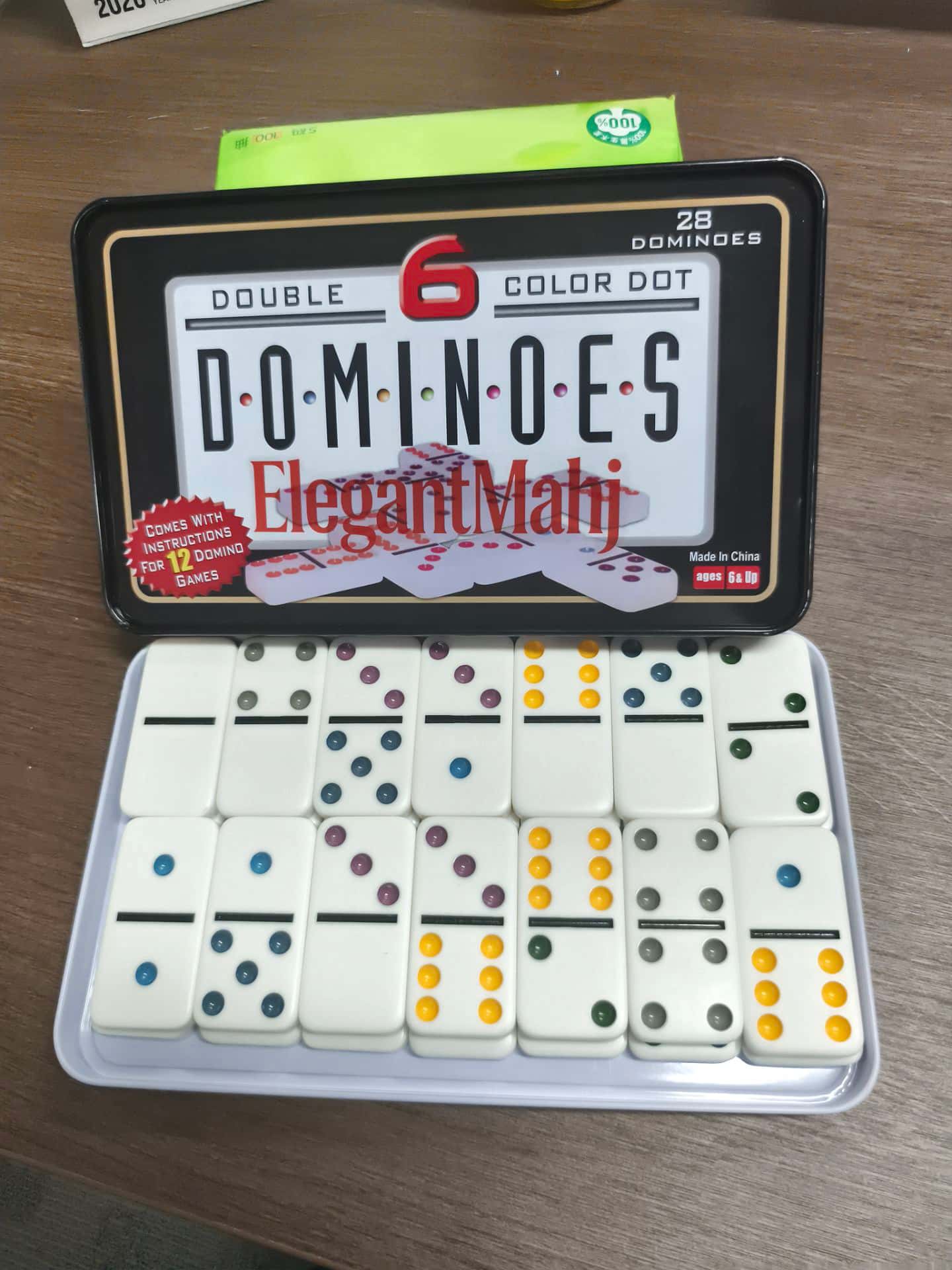 ElegantMahj Doppel-Sechs Domin – Party Games Box Bewertung und Preis
