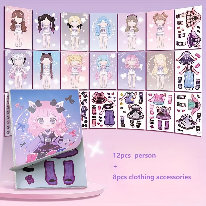 Dress Up Stickerbuch Mädchen S – Book Party Games Bewertung und Preis
